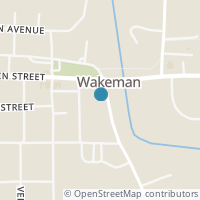 Map location of 14 S River St, Wakeman OH 44889