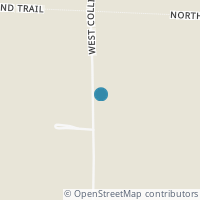 Map location of 4298 W Collins Rd, Collins OH 44826