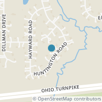 Map location of 7226 Huntington Rd, Hudson OH 44236