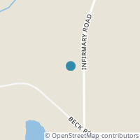 Map location of 9735 Infirmary Rd, Mantua OH 44255