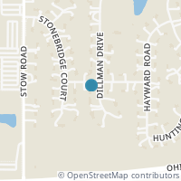 Map location of 7234 Dillman Dr, Hudson OH 44236