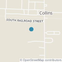 Map location of 2703 S Railroad St, Collins OH 44826