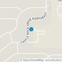 Map location of 7986 Castle Rock Dr NE, Warren OH 44484