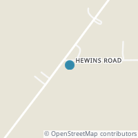 Map location of 7726 Hewins Rd, Garrettsville OH 44231