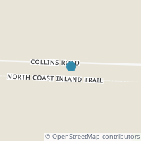 Map location of 3085 E Collins Rd, Collins OH 44826