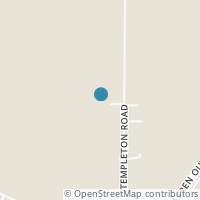 Map location of 2929 Templeton Rd, Leavittsburg OH 44430