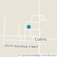 Map location of Church St, Collins OH 44826