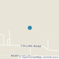 Map location of 2456 Collins Rd, Collins OH 44826