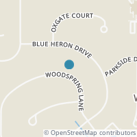 Map location of 7661 Woodspring Ln, Hudson OH 44236