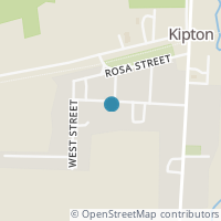 Map location of 521 Church St, Kipton OH 44049