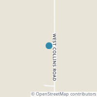 Map location of 4691 W Collins Rd, Collins OH 44826