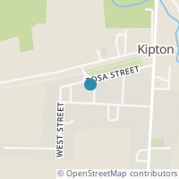 Map location of 64 Rosa St, Kipton OH 44049