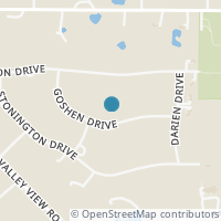 Map location of 1663 Goshen Dr, Hudson OH 44236