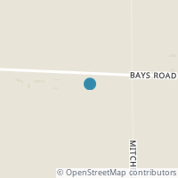 Map location of 15113 Bays Rd, Rudolph OH 43462
