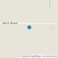 Map location of 17671 Bays Rd, Rudolph OH 43462