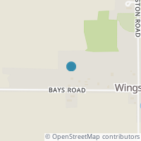 Map location of 17222 Bays Rd, Rudolph OH 43462