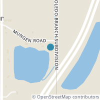 Map location of 12805 Mungen Rd, Rudolph OH 43462