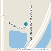 Map location of 12784 Mungen Rd, Rudolph OH 43462