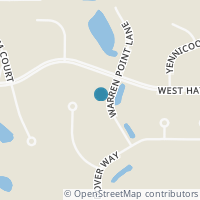 Map location of 7536 Warren Point Ln, Hudson OH 44236