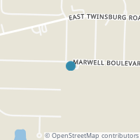 Map location of 1850 Marwell Blvd, Hudson OH 44236