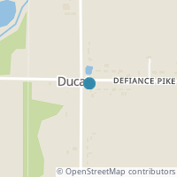 Map location of 13973 Defiance Pike, Rudolph OH 43462