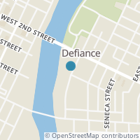 Map location of 314 Auglaize St, Defiance OH 43512