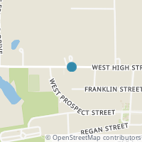 Map location of 4482 W High St, Mantua OH 44255