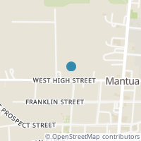 Map location of 4575 W High St, Mantua OH 44255