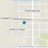 Map location of 100 S Rock St, Sherwood OH 43556