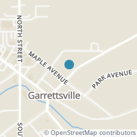 Map location of 8179 Center St, Garrettsville OH 44231