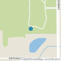 Map location of 16 Indian Creek Dr, Rudolph OH 43462