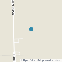 Map location of Florence Wakeman, Wakeman OH 44889