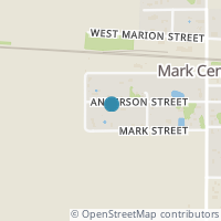 Map location of 9164 Anderson St, Mark Center OH 43536