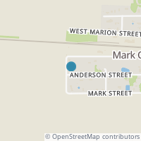 Map location of 9081 Anderson St, Mark Center OH 43536