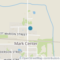 Map location of 10393 Farmer Mark Rd, Mark Center OH 43536