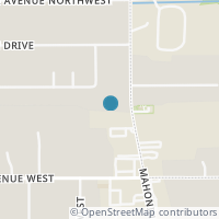 Map location of 5075 Mahoning Ave NW, Warren OH 44483