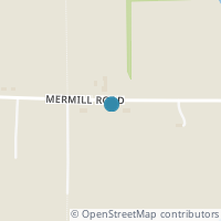 Map location of 14929 Mermill Rd, Rudolph OH 43462
