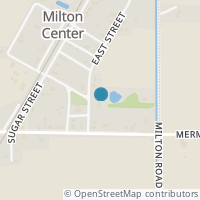 Map location of 10196 East St, Milton Center OH 43541