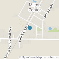 Map location of 10172 Sugar St, Milton Center OH 43541