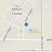 Map location of 10110 East St, Milton Center OH 43541