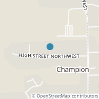 Map location of 2188 High St NW, Warren OH 44483