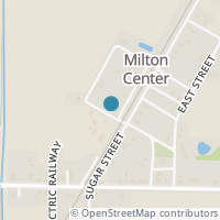 Map location of 10225 Poplar St, Milton Center OH 43541