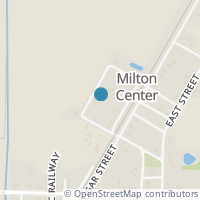 Map location of 10235 Poplar St, Milton Center OH 43541