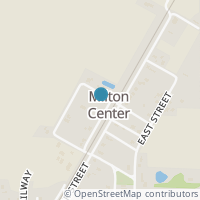 Map location of 10295 Poplar St, Milton Center OH 43541