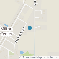 Map location of 10370 East St, Milton Center OH 43541