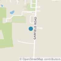 Map location of 11543 Garfield Rd, Hiram OH 44234