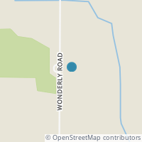 Map location of 9263 Wonderly Rd, Mark Center OH 43536