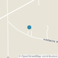 Map location of 10305 Harmon Rd, Berlin Heights OH 44814