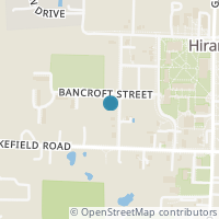 Map location of 11709 Peckham, Hiram OH 44234