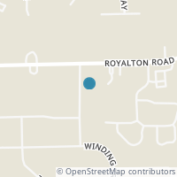 Map location of 14071 Crystal Creek Dr, Strongsville OH 44149